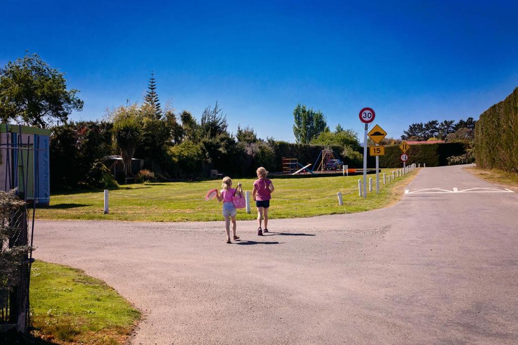 Leithfield Beach Holiday Park Eksteriør billede